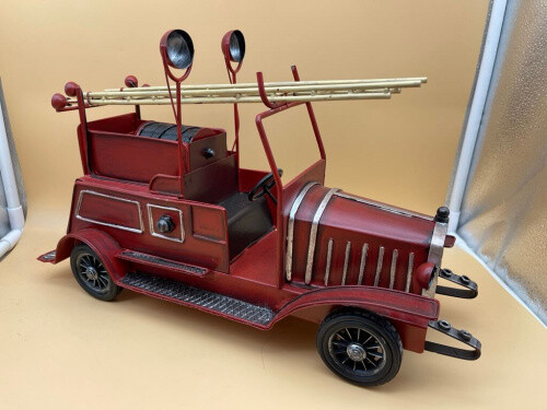 Blechspielzeug auto feuerwehr - blechspielzeug,