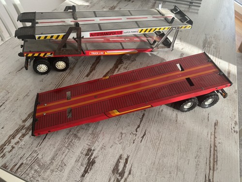 Lkw auflieger aus blech - x,