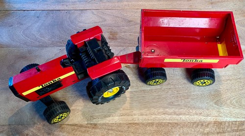Tonka roter traktor - -,
